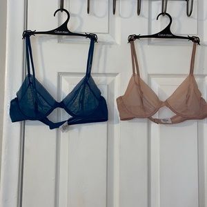 Calvin Klein bras
